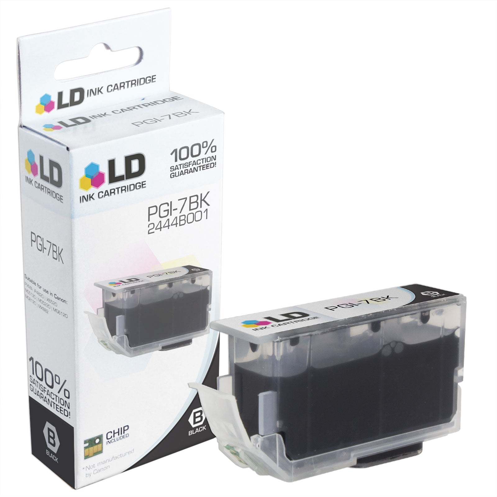 Compatible Canon PGI7BK Black Ink Cartridge
