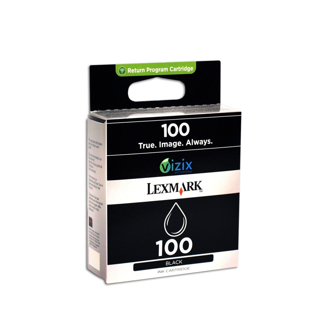 OEM Lexmark Vizix 14N0820 Black Ink Cartridge (170 Pages)