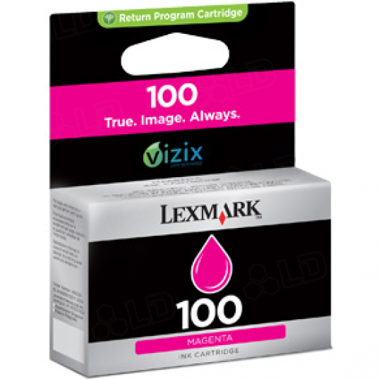 OEM Lexmark 14N0901 Magenta Ink Cartridge (200 Pages)