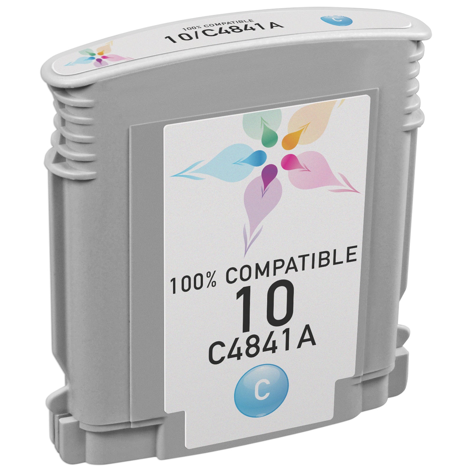 Remanufactured HP C4841A Cyan Ink Cartridge