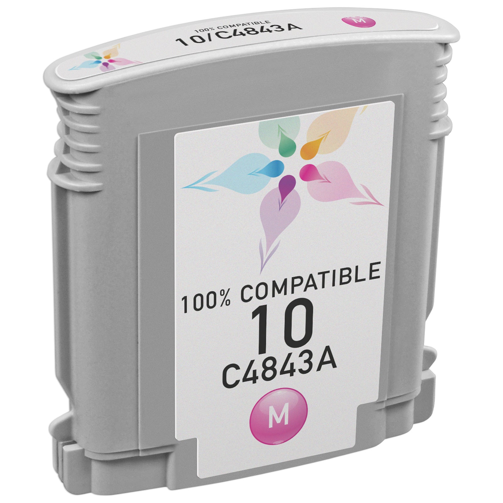 Remanufactured HP C4843A Magenta Ink Cartridge
