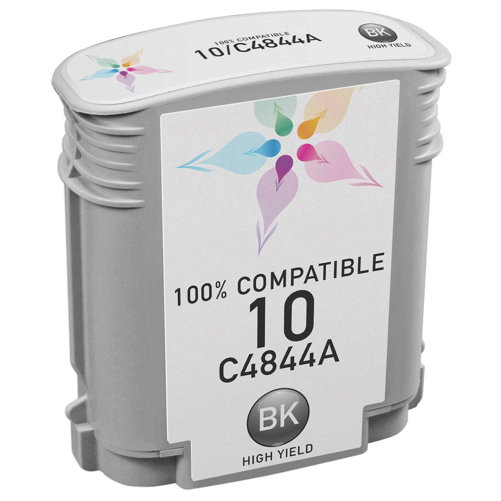 Remanufactured HP C4844A High-Yield Black Ink Cartridge