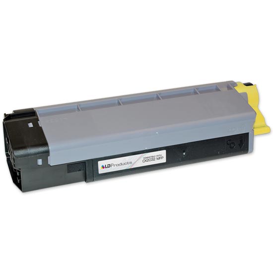 Compatible Okidata 43324474 Yellow Laser Toner Cartridge (5,000 Pages)