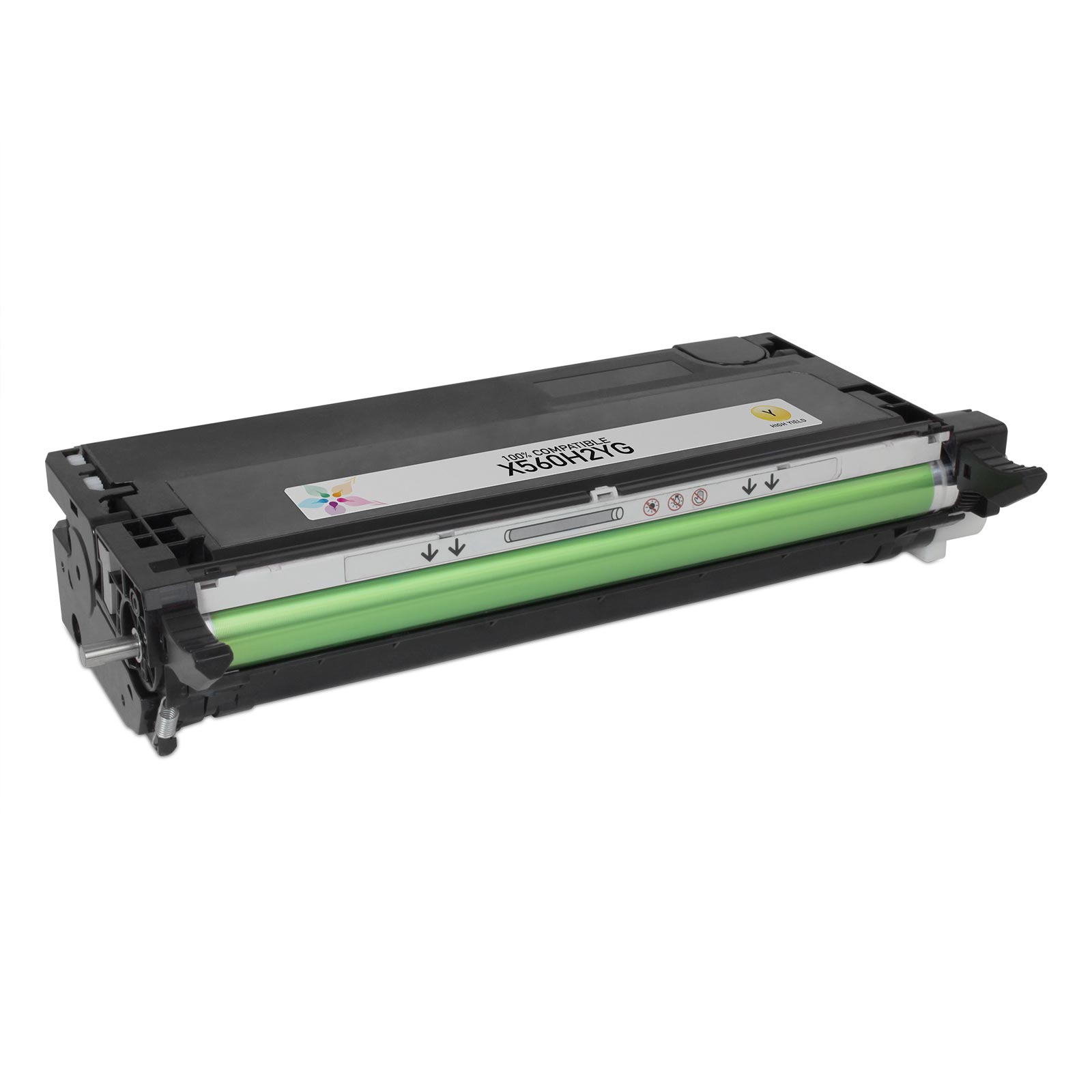 Compatible Lexmark X560H2YG High Yield Yellow Toner Cartridge (10,000 Pages)