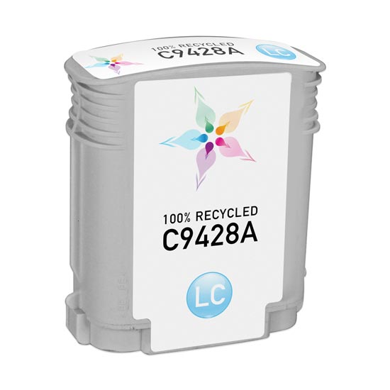Remanufactured HP C9428A Light Cyan Ink Cartridge