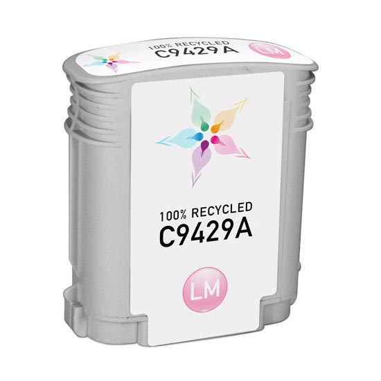 Remanufactured HP C9429A Light Magenta Ink Cartridge