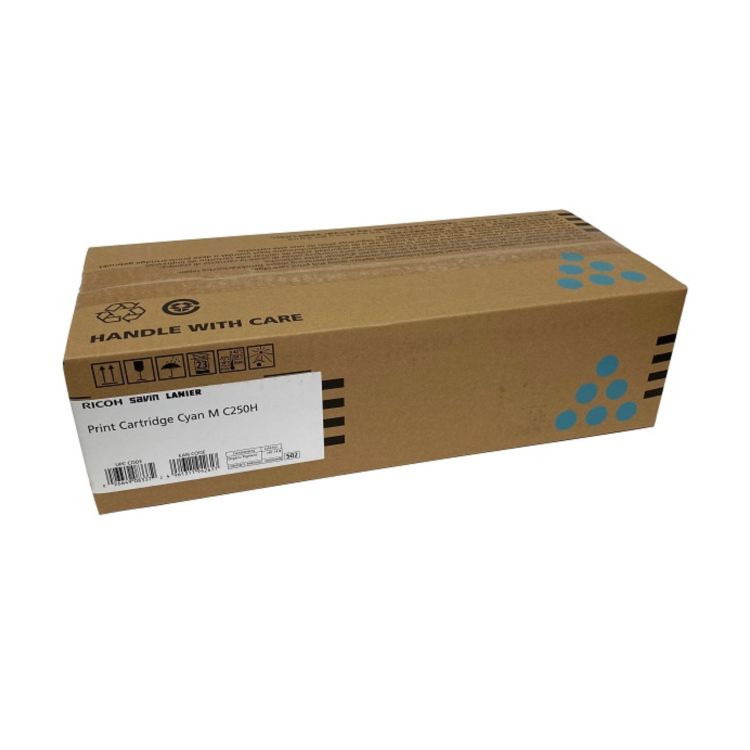 OEM Ricoh 408337 HY Cyan Toner Cartridge (6,300 Pages)