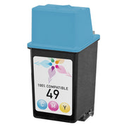 Remanufactured HP 51649A Tri-Color Ink Cartridge
