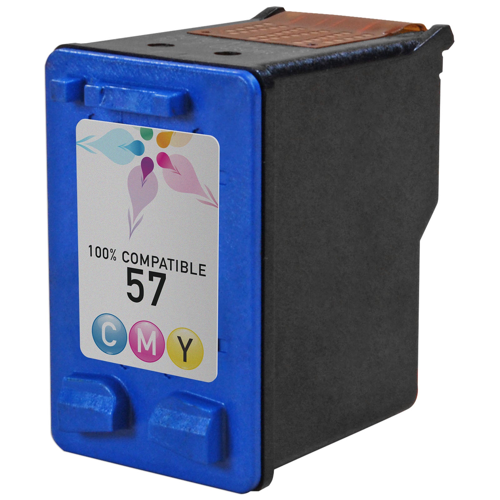 Remanufactured HP C6657AN Tri-Color Ink Cartridge (400 Pages)