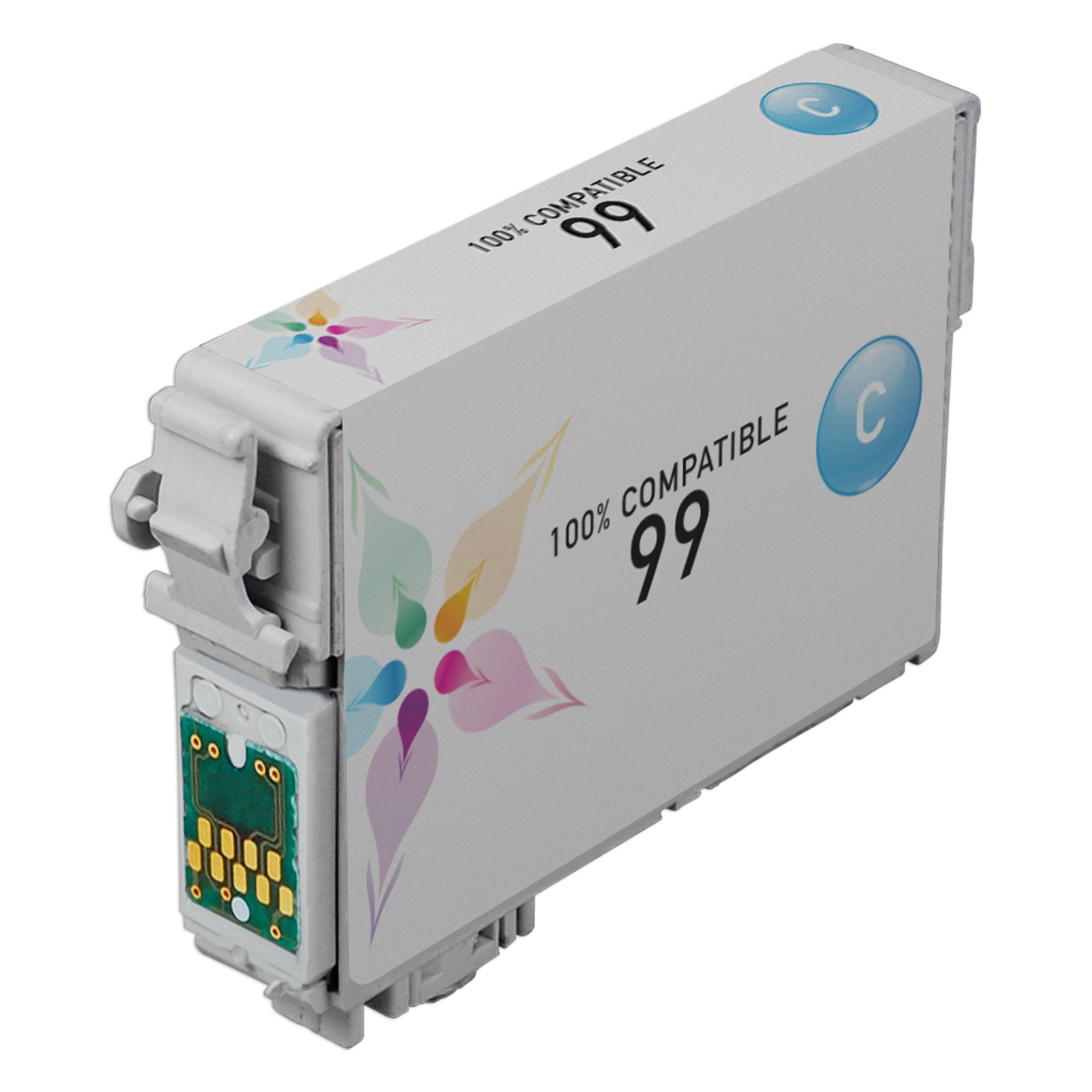 Remanufactured Epson T099220 Cyan Ink Cartridge (535 Pages)