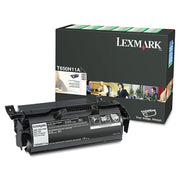 OEM Lexmark T650H11A Black High Yield Laser Toner Cartridge (25,000 Pages)