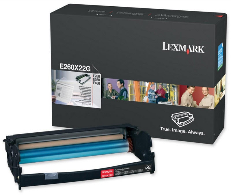 OEM Lexmark X206H22G Black Laser Drum Cartridge (25,000 Pages)