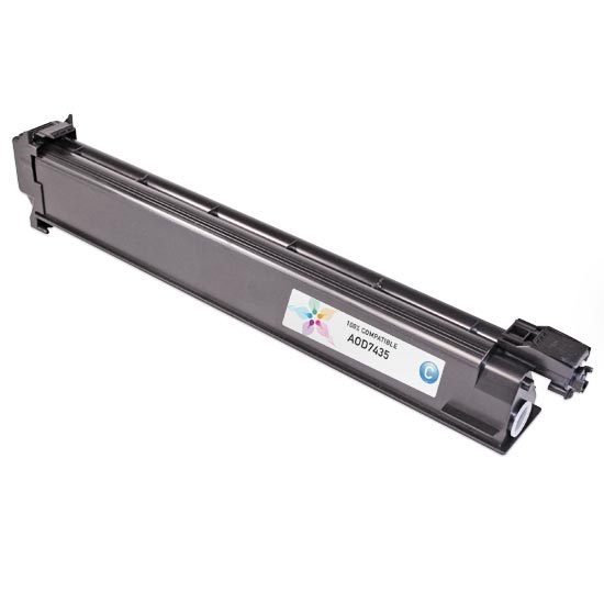 Compatible Konica-Minolta A0D7435 / TN214C Cyan Toner Cartridge (18,500 Pages)