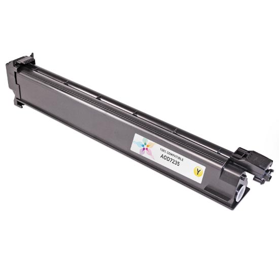Compatible Konica-Minolta A0D7235 / TN214Y Yellow Toner Cartridge (18,500 Pages)