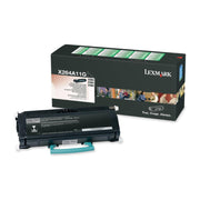 OEM Lexmark X264A11G Black Toner Cartridge (3,500 Pages)