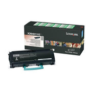 OEM Lexmark X264H11G Black Laser Toner Cartridge (9,000 Pages)