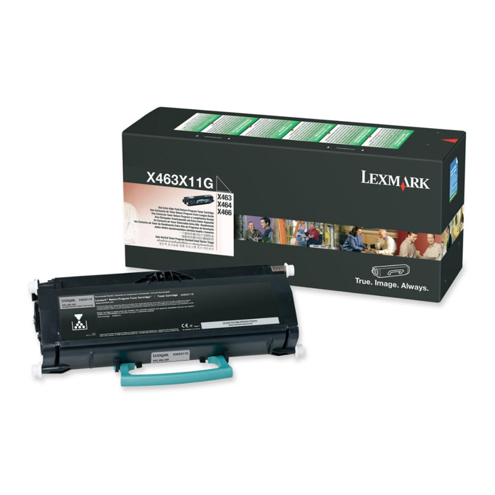 OEM Lexmark X463X11G Black Toner Cartridge (15,000 Pages)