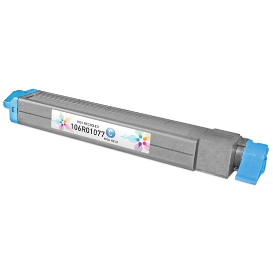 Compatible Xerox 106R01077 High Capacity Cyan Laser Toner Cartridge (18,000 Pages)
