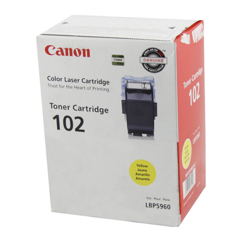 OEM Canon 9642A006AA Yellow Toner Cartridge (6,000 Pages)