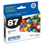 OEM Epson T087820 Matte Black Ink Cartridge (520 Pages)