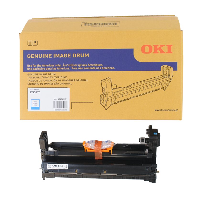 OEM Okidata 46484119 Cyan Drum Unit (30,000 Pages)