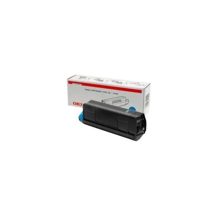OEM Okidata 46490619 Cyan Toner Cartridge (5,300 Pages)