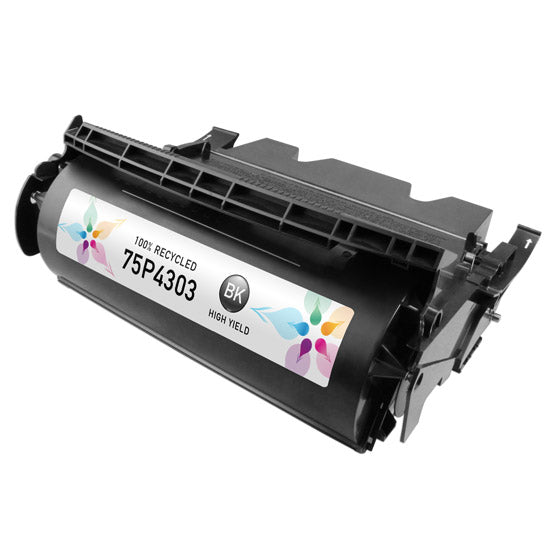 Remanufactured IBM 75P4305 Black Laser Toner Cartridge (32,000 Pages)