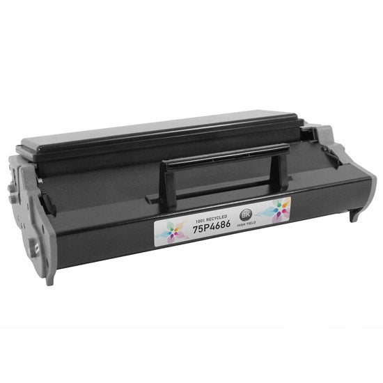Remanufactured IBM 75P4686 Black Laser Toner Cartridge (6,000 Pages)