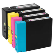 Set of 4 Compatible Canon PGI-2200XL High Yield Ink Cartridge (Black, Cyan, Magenta, Yellow)