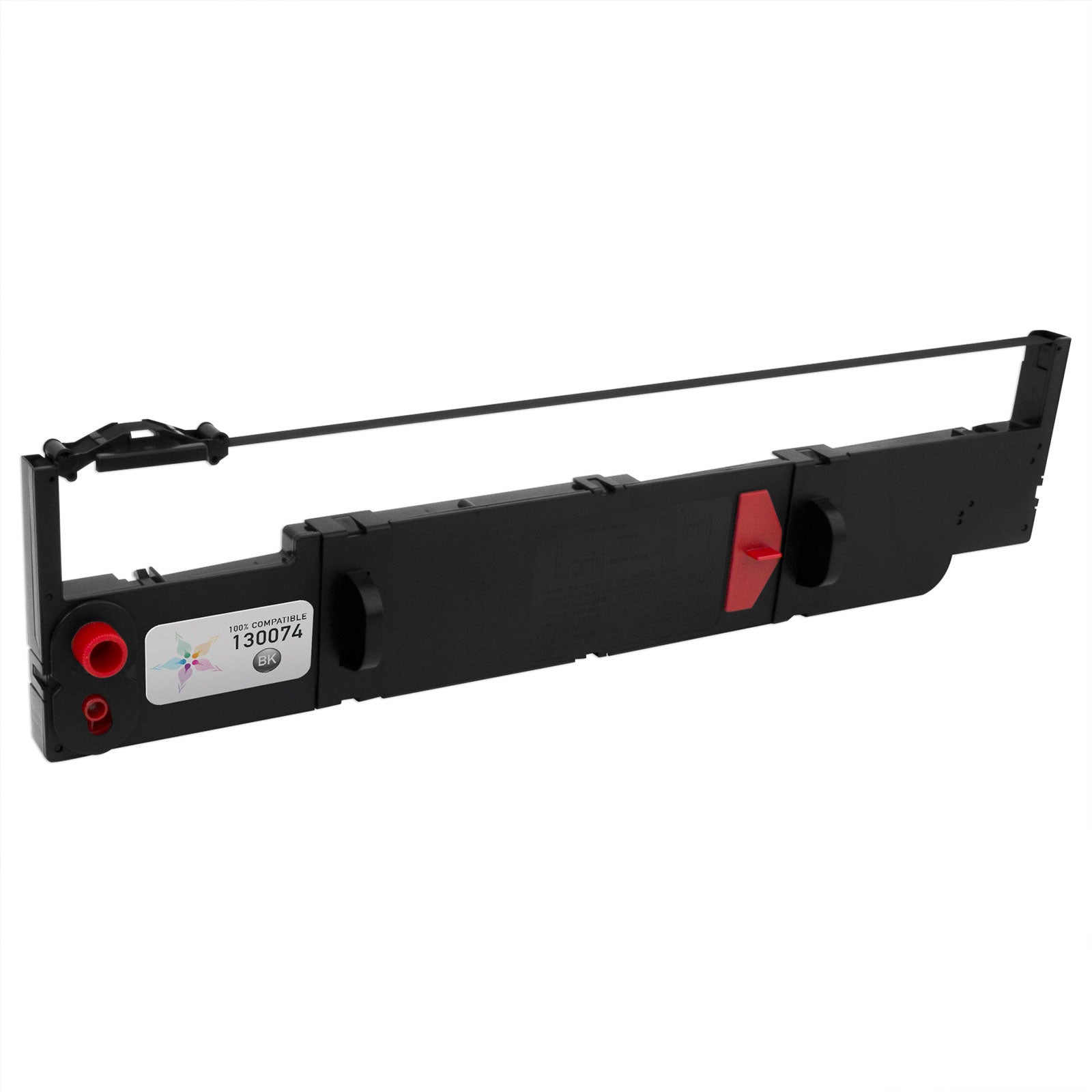 Compatible AMT 130074 Black Ribbon Cartridge