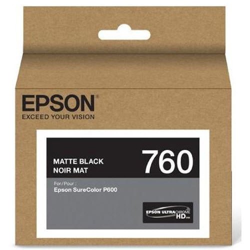 OEM Epson T760820 Matte Black Ink Cartridge