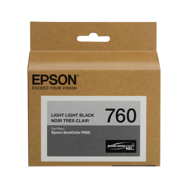 OEM Epson T760920 Light Light Black Ink Cartridge