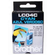 OEM Brother LC04C Cyan Ink Cartridge (410 Pages)
