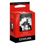 OEM Lexmark 18C2080 (#14A) Black Ink Cartridge (175 Pages)