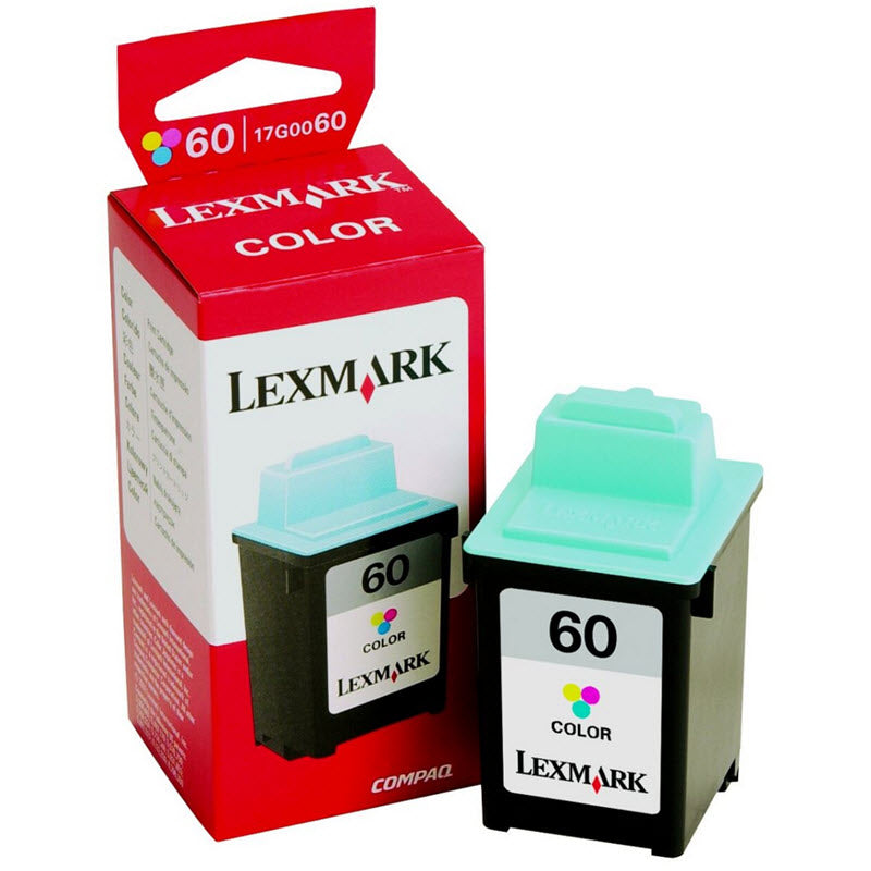 OEM Lexmark 17G0060 Color Ink Cartridge (225 Pages)
