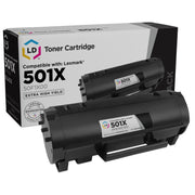 Compatible Lexmark 501X Extra High Yield Black Toner Cartridge (10,000 Pages)