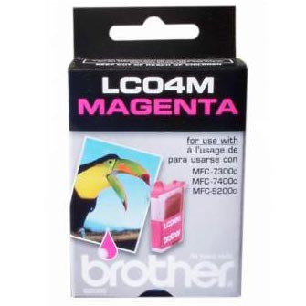 OEM Brother LC04M Magenta Ink Cartridge (410 Pages)