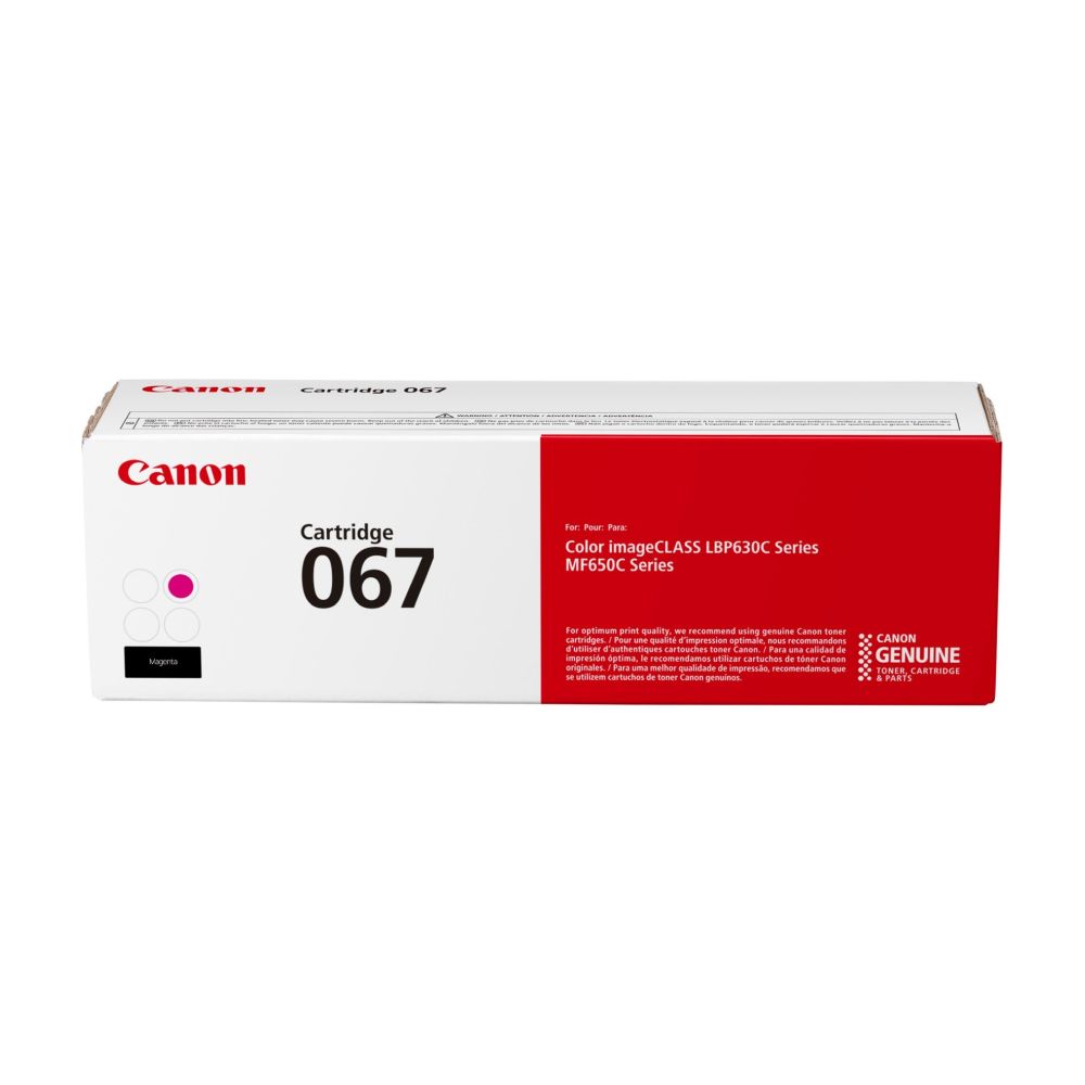 OEM Canon 067 Magenta Toner Cartridge (1,250 Pages)