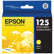 OEM Epson T125420 (T1254) Yellow Ink Cartridge (385 Pages)