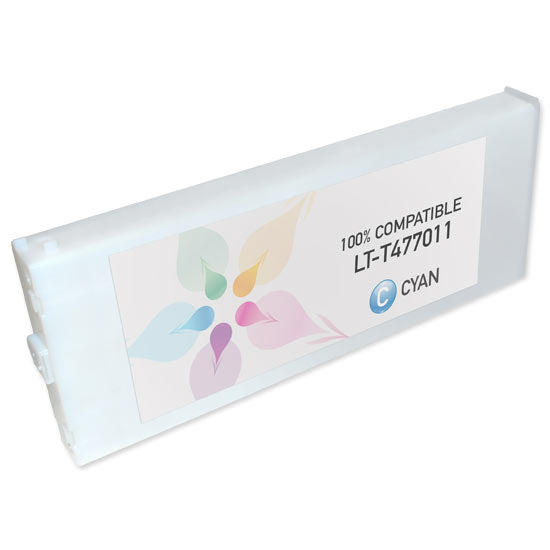Compatible Epson T477011 Cyan Ink Cartridge