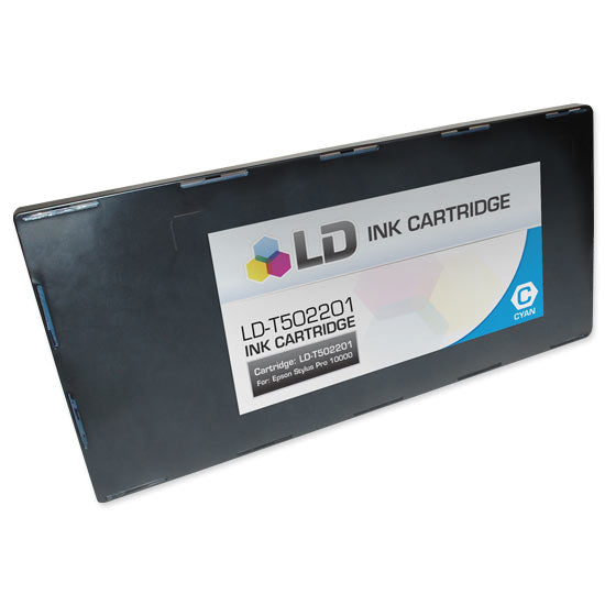 Compatible Epson T502201 High Capacity Cyan Ink Cartridge