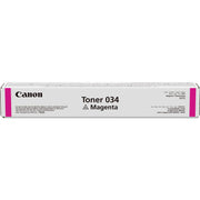 OEM Canon 034 Magenta Toner Cartridge (7,300 Pages)