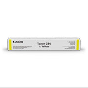 OEM Canon 034 Yellow Toner Cartridge (7,300 Pages)