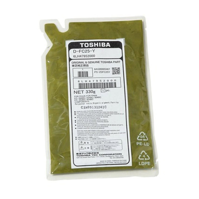 OEM Toshiba 6LH47952000 Yellow Developer