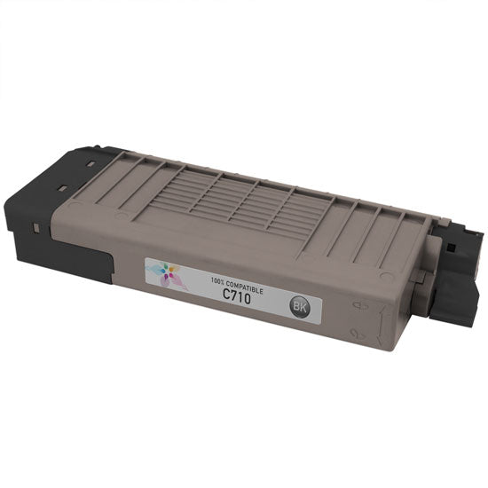 Compatible Okidata 43866104 Black Laser Toner Cartridge (11,000 Pages)