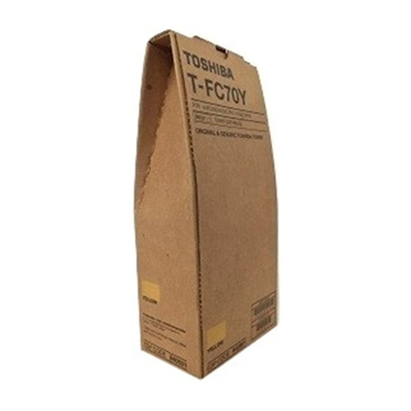 OEM Toshiba TFC70Y Yellow Toner Cartridge (21,600 Pages)