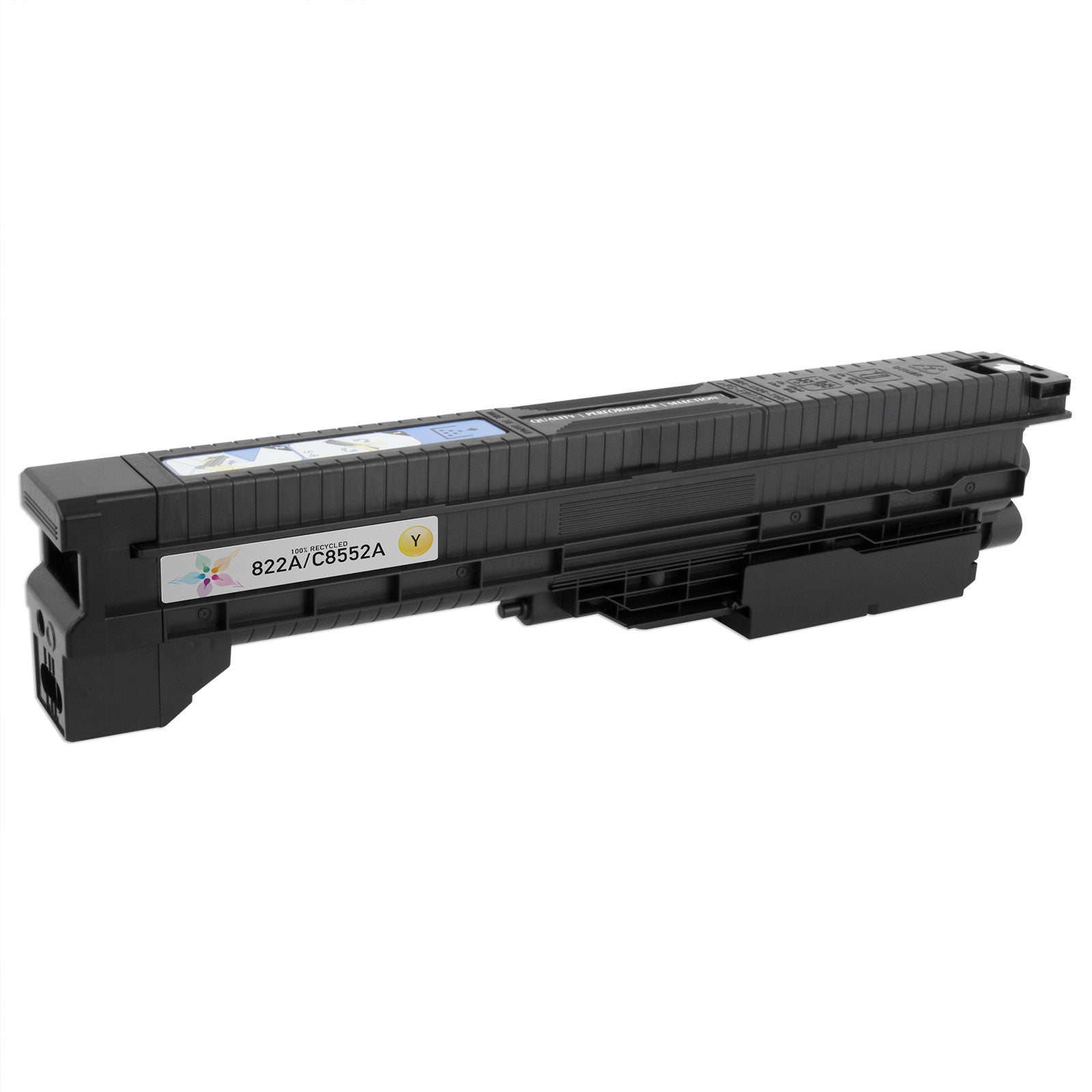 Remanufactured HP C8552A Yellow Toner Cartridge (25,000 Pages)