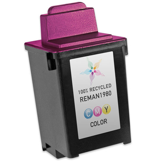 Remanufactured Lexmark 12A1980 (#80) Color Ink Cartridge