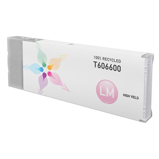 Remanufactured Epson T606600 High Yield Light Magenta Ink Cartridge