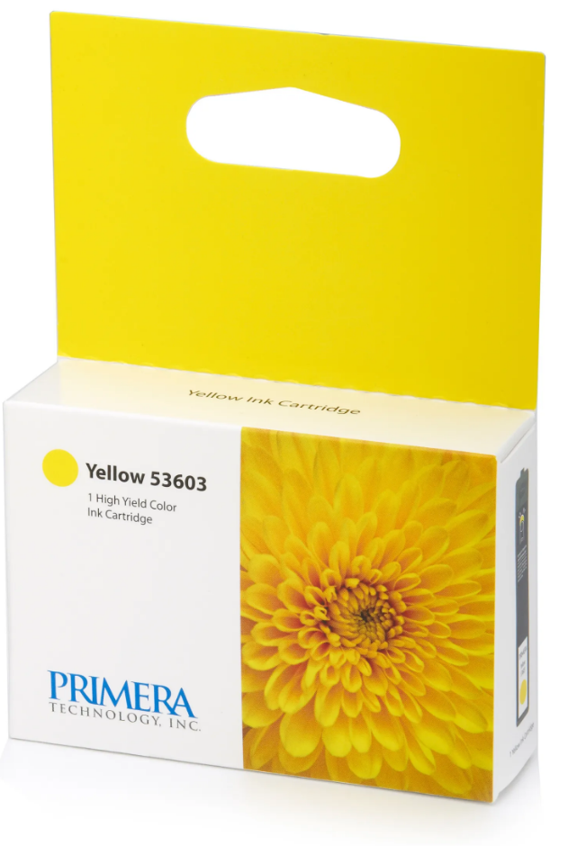 OEM Primera 53603 Yellow Ink Cartridge (300 Pages)